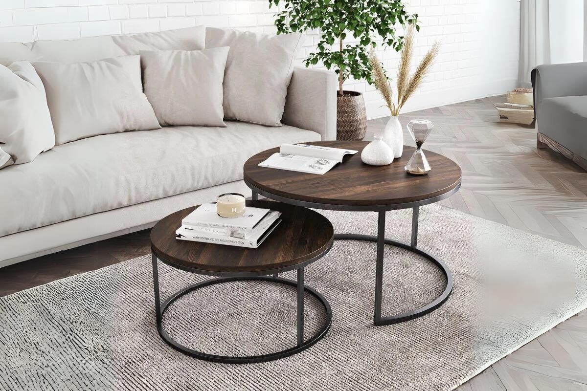 Bàn trà nhỏ phù hợp với không gian hạn chế