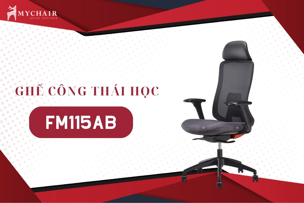 Ghế công thái học FM115AB