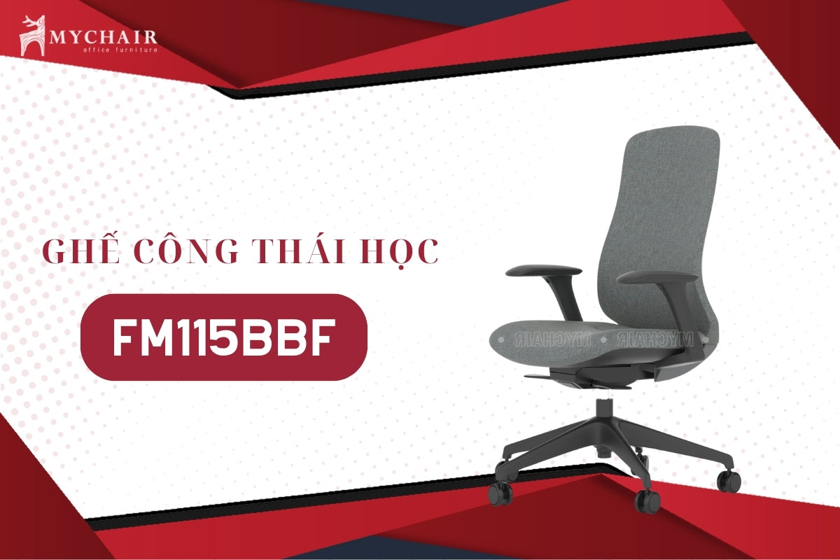 Ghế công thái học 115BBF