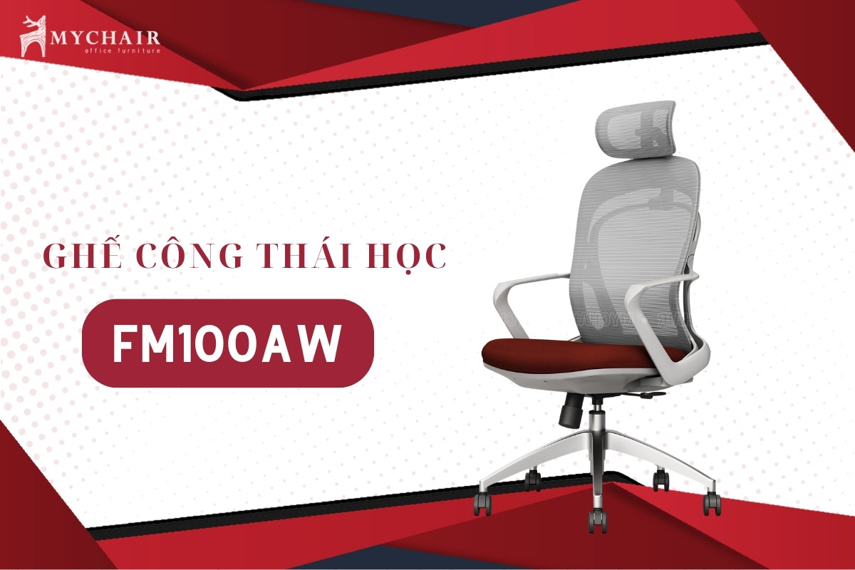 Ghế công thái học FM100AW