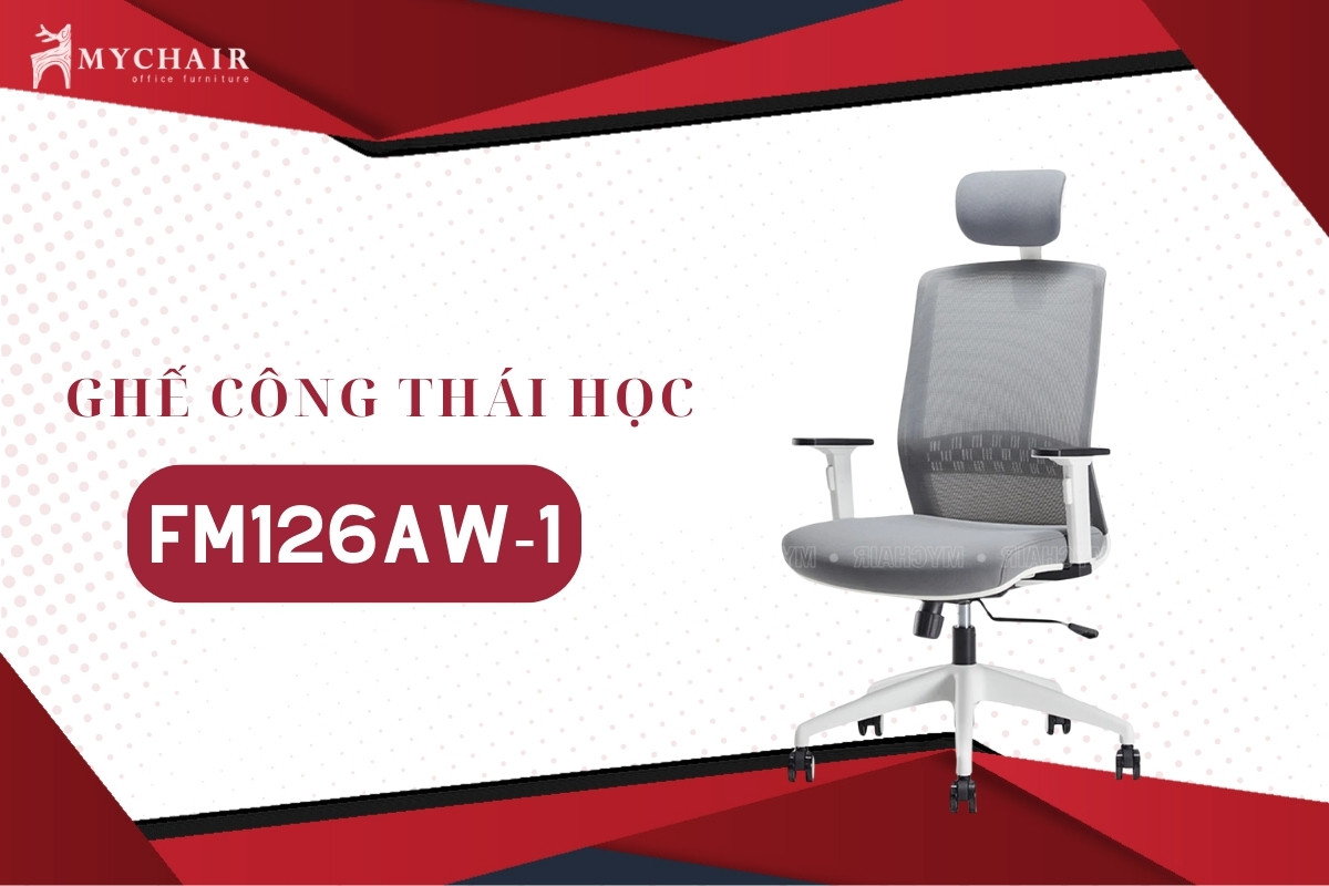 Ghế công thái học FM126AW - 1