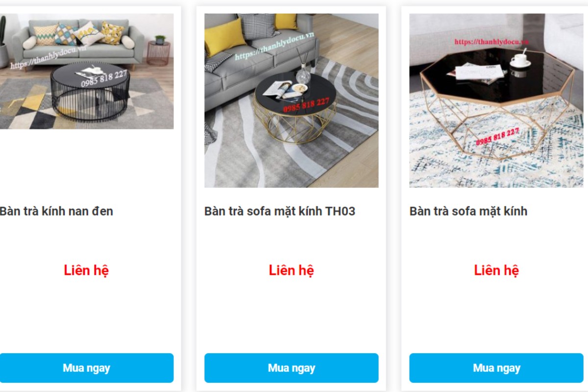 Nội thất Thưởng Thưởng - Địa điểm bán bàn trà cũ thanh lý tại Hà Nội