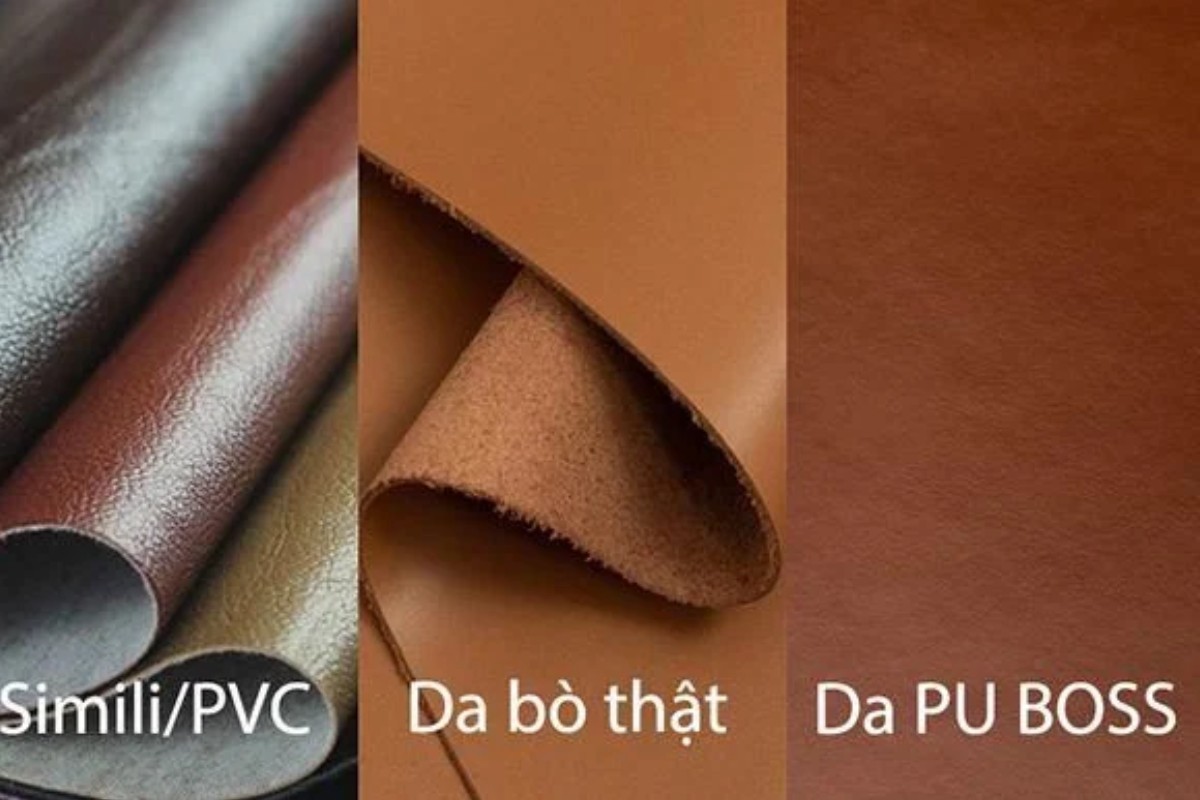 Cách phân biệt da simili, da bò, da PU