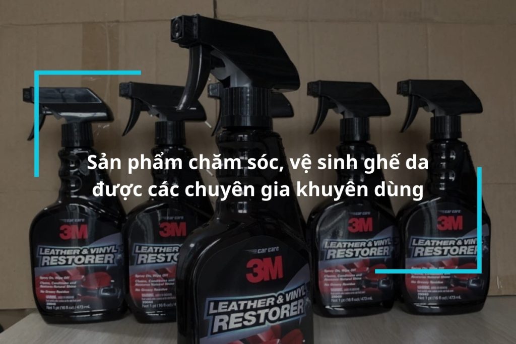 Sản phẩm chăm sóc, vệ sinh ghế da văn phòng được các chuyên gia khuyên dùng