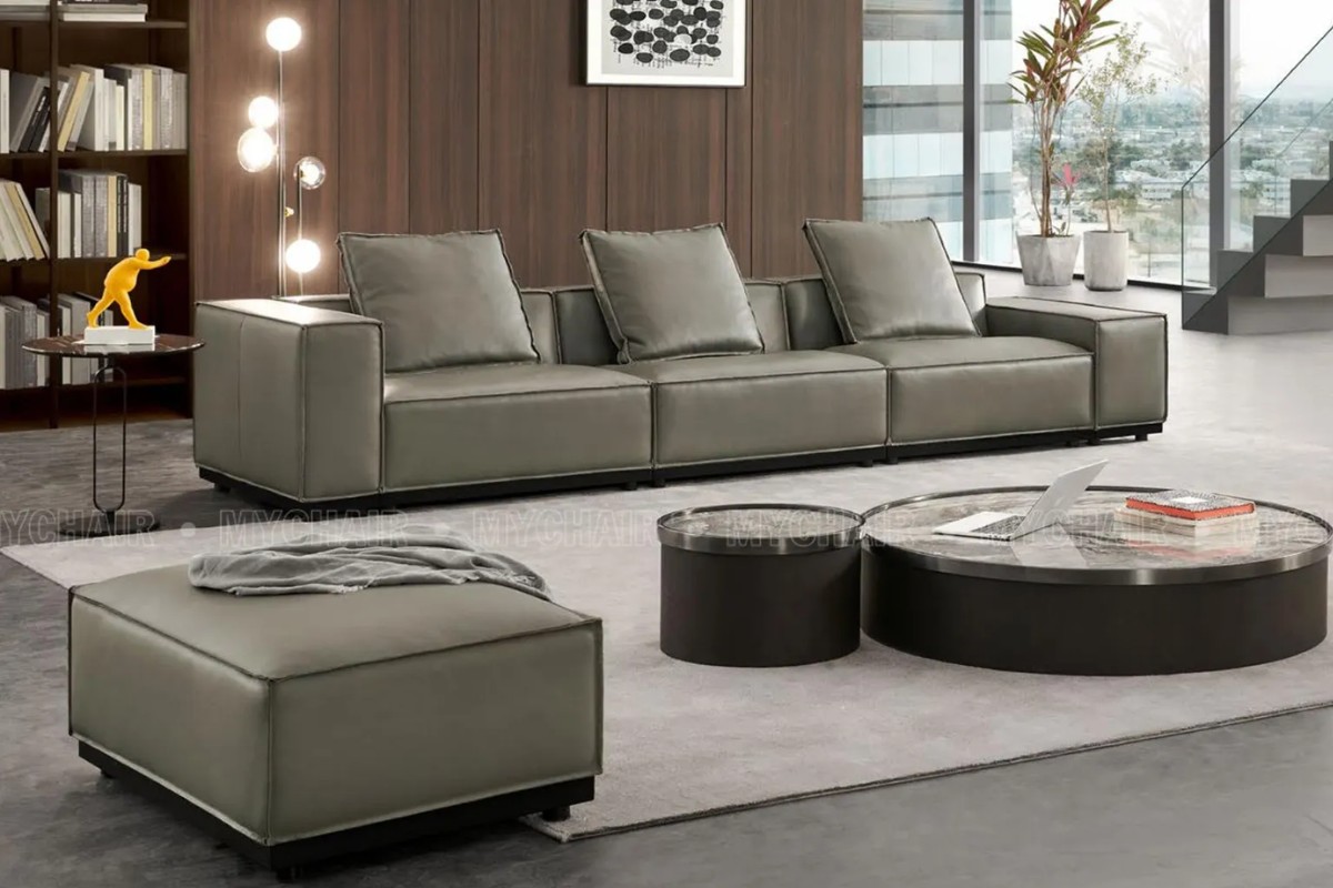 Sofa băng da nhân tạo cao cấp