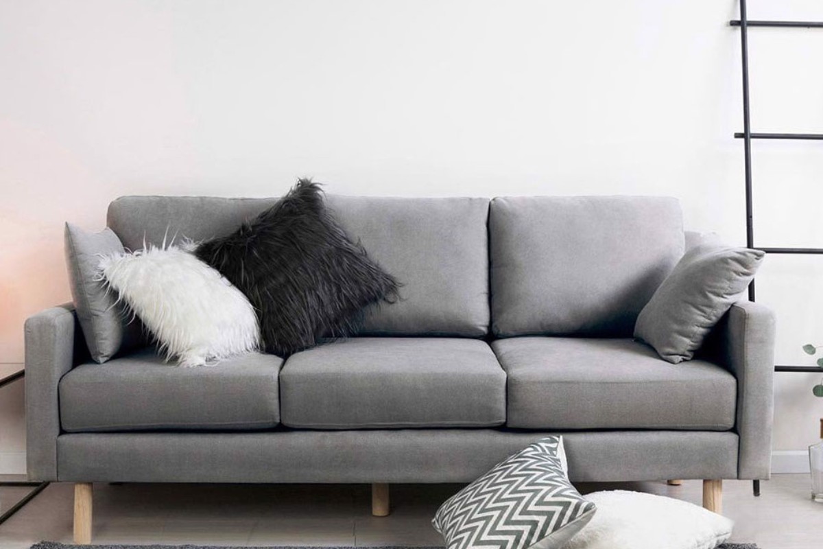 Sofa bằng vải nỉ thấm hút mồ hôi tốt
