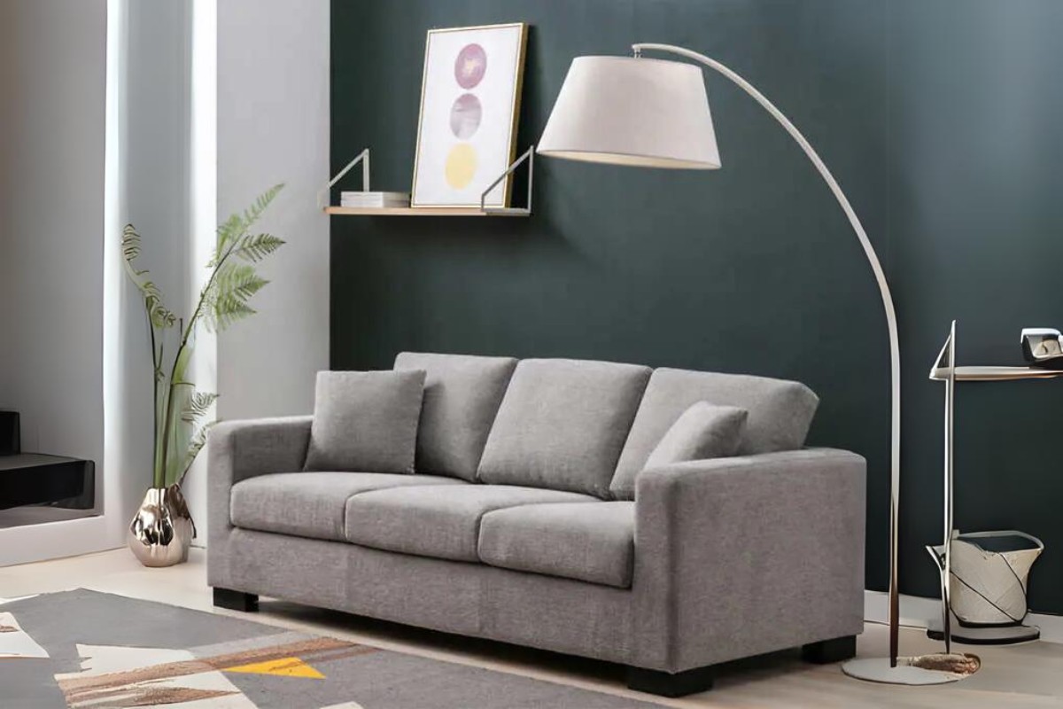 Sofa băng chất liệu vải mềm mịn