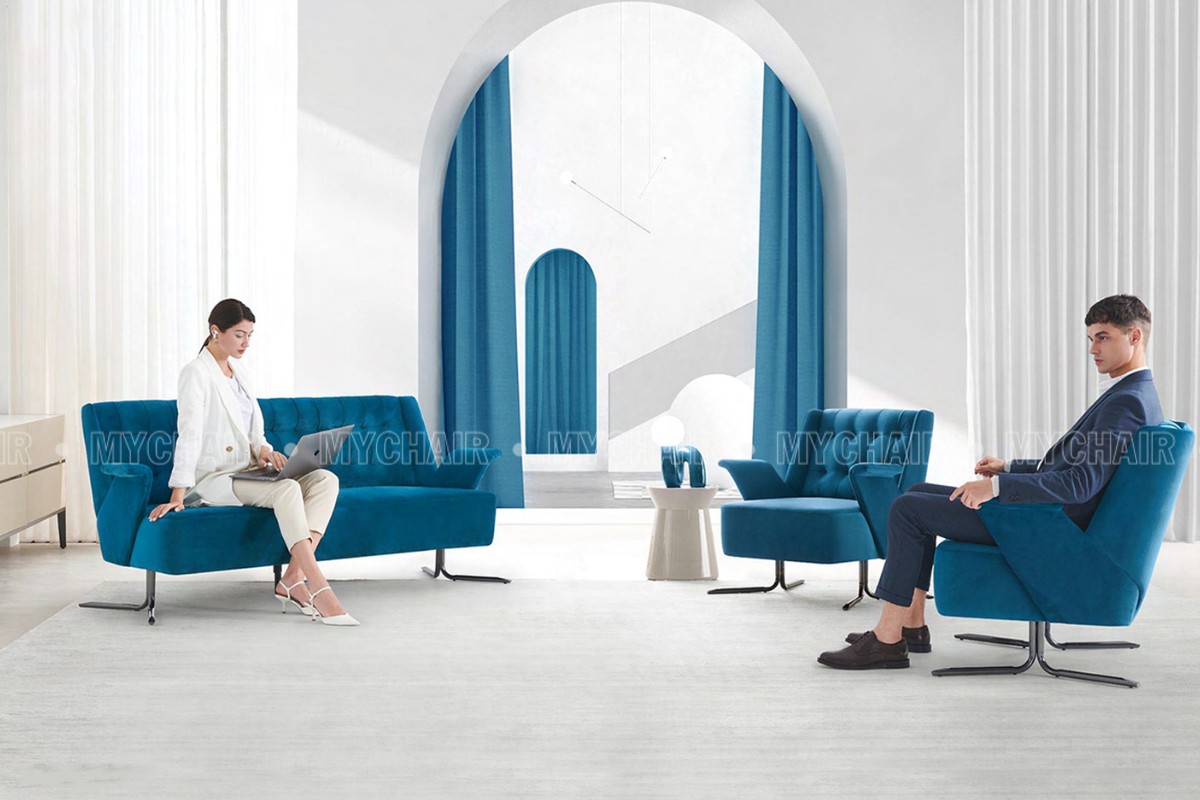 Sofa bộ chân cao đẹp