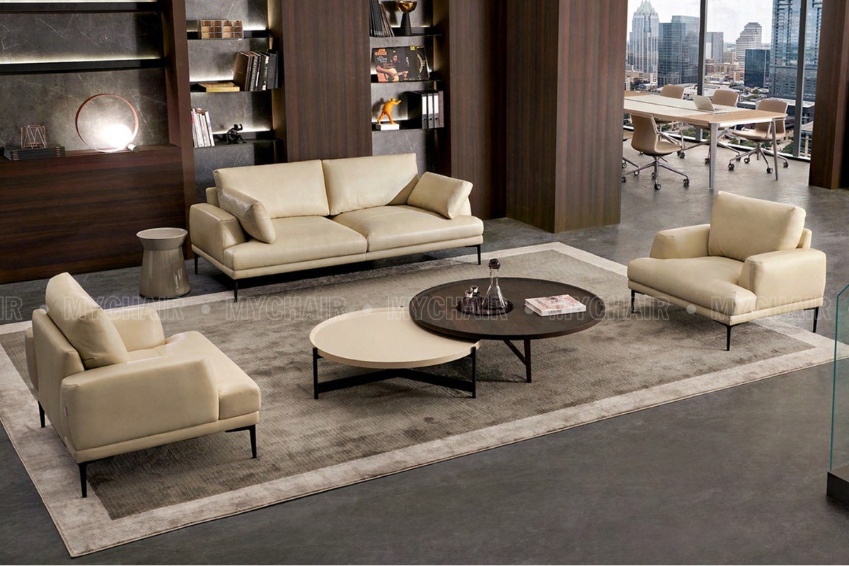 Sofa bộ da bò Italia cao cấp