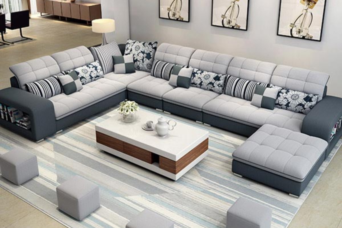 Sofa chữ U kiểu Nhật