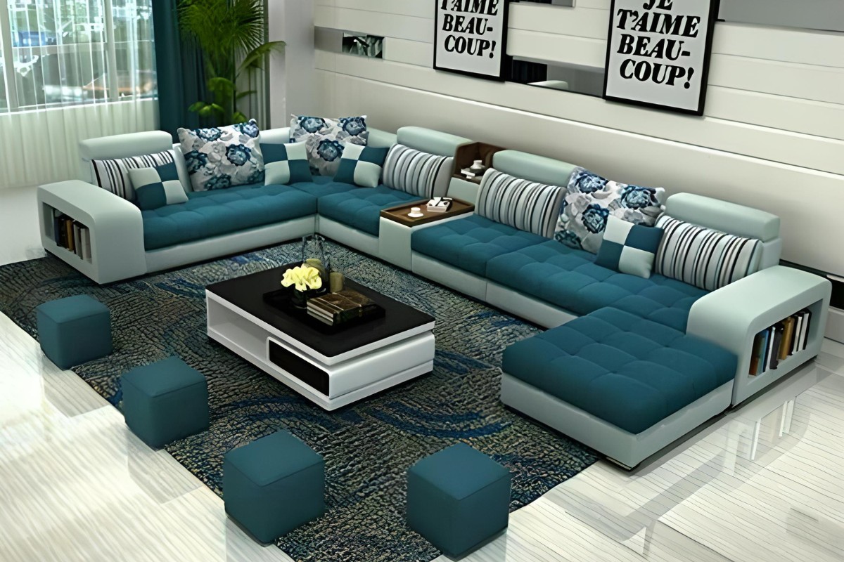 Sofa chữ U hợp với không gian nào?