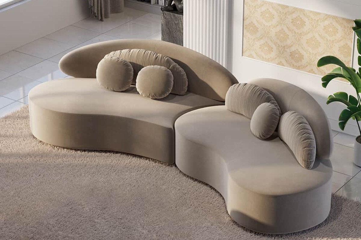 Sofa cong 2 ghế đẹp