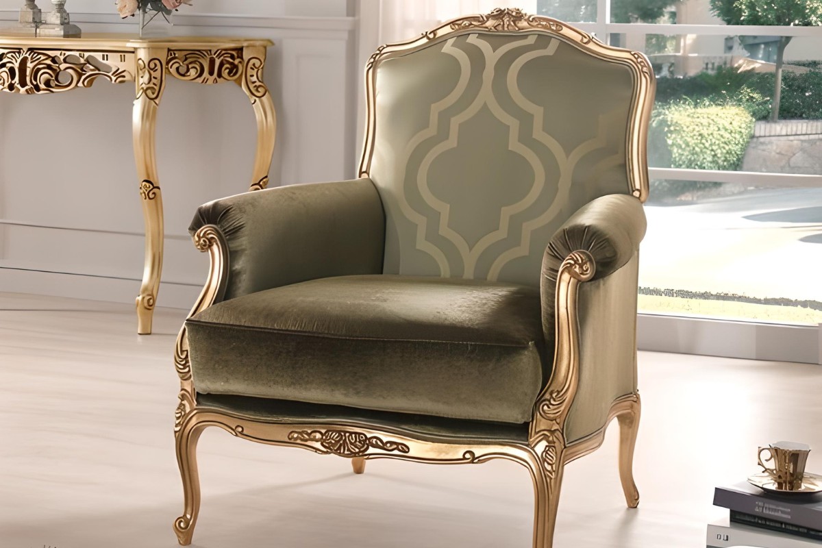 Sofa đơn tân cổ điển cao quý