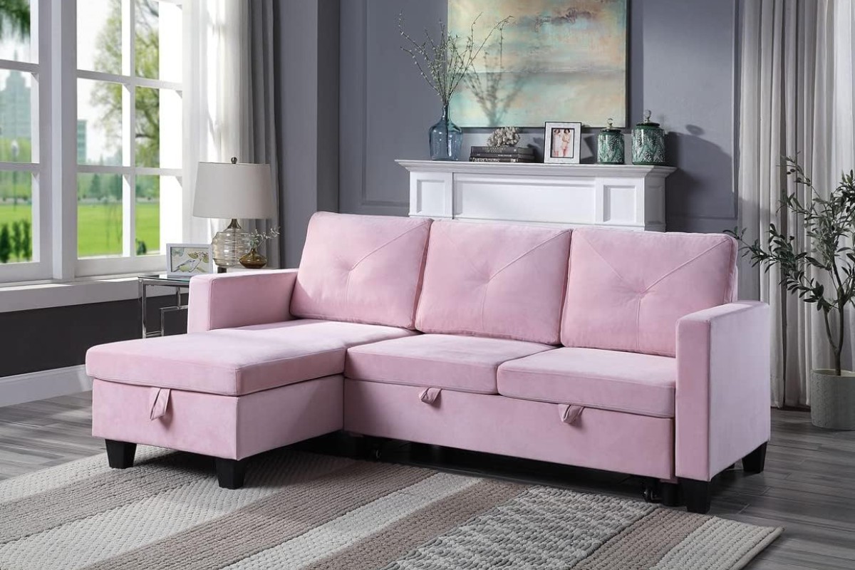 Ghế sofa giường kéo vô cùng tiện lợi