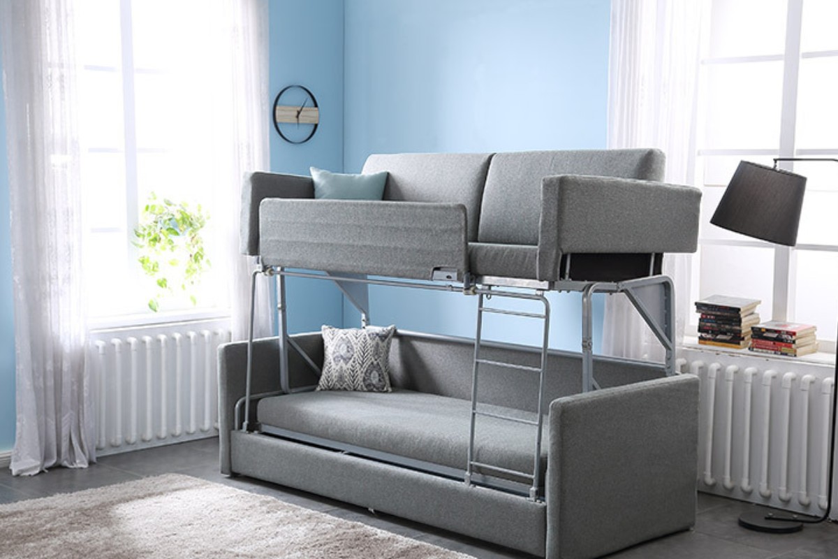 Ghế sofa giường tầng đảm bảo đủ không gian nằm