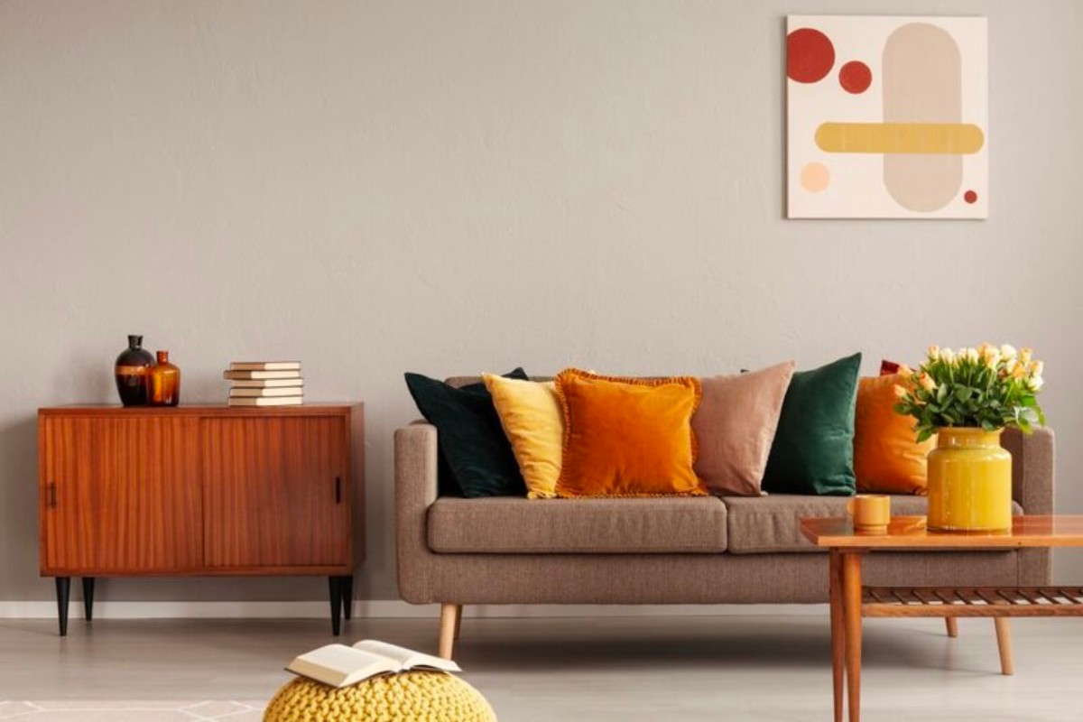 Ghế sofa gỗ vintage