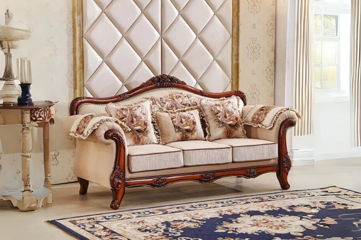 Sofa vải tân cổ điển quý phái
