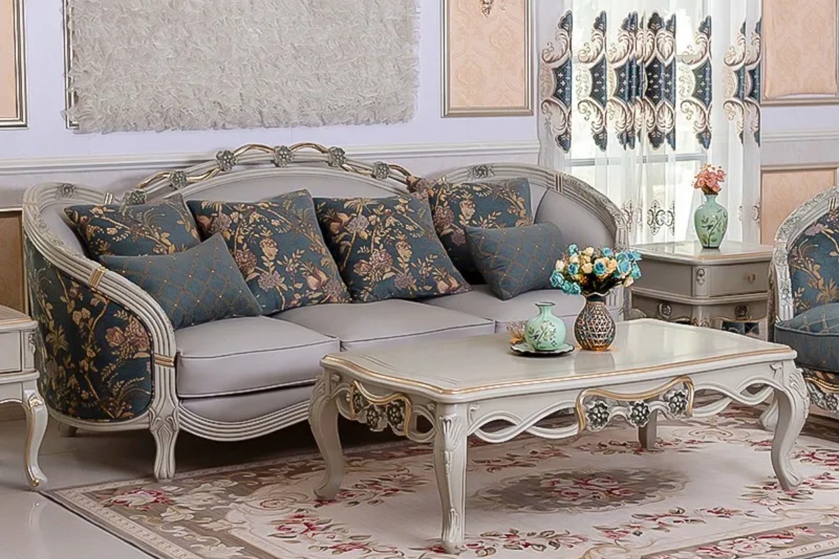 Sofa vải tân cổ điển đẹp