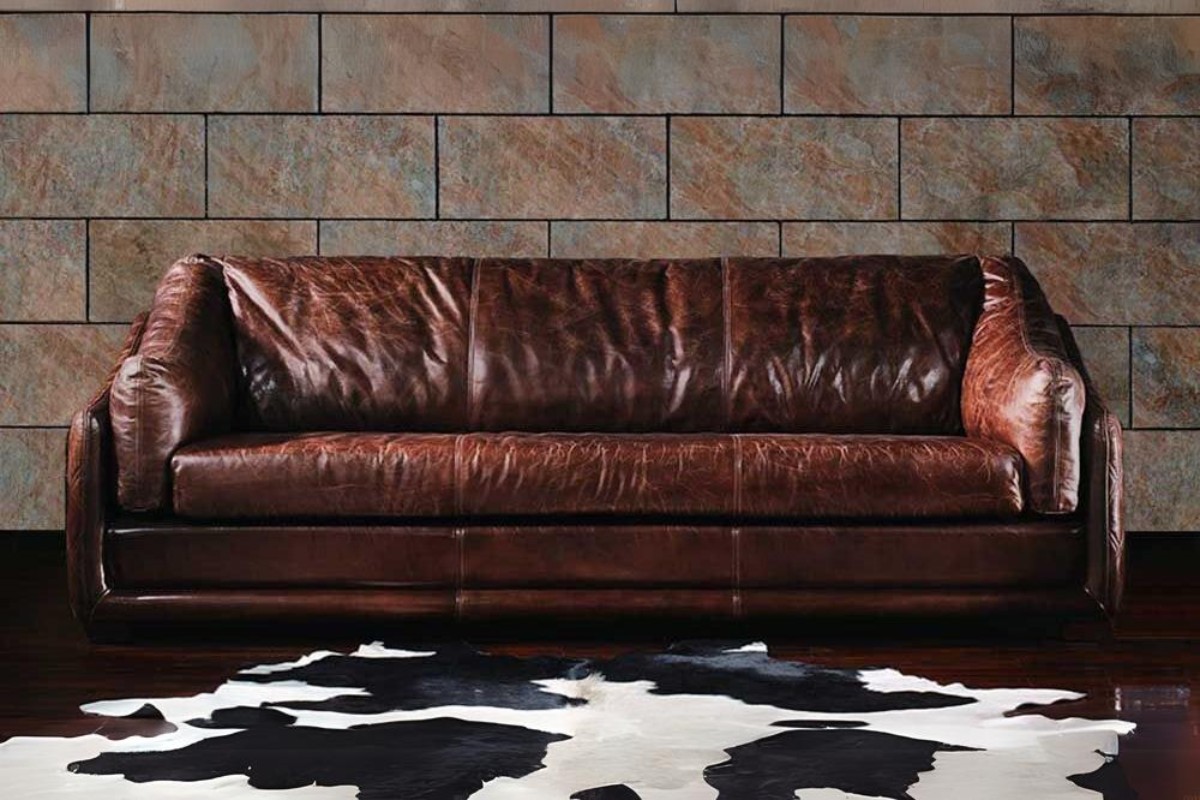 Sofa vintage bọc da
