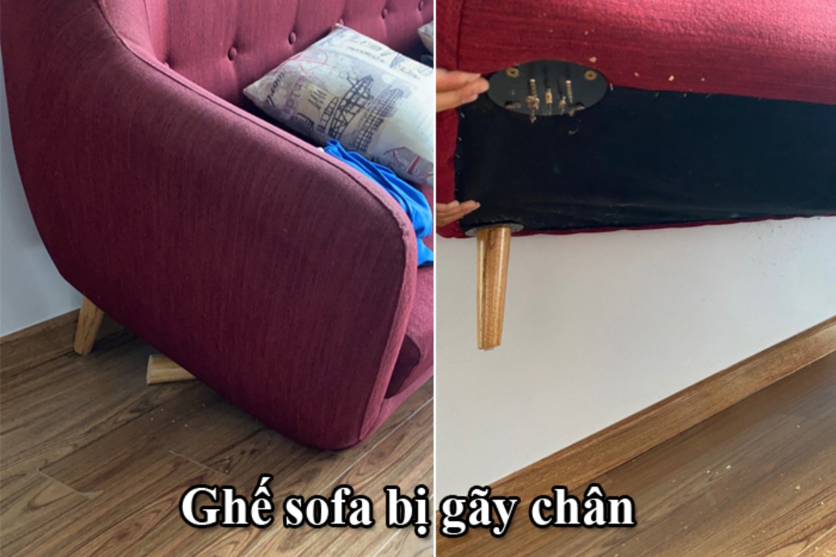 Hướng dẫn sửa ghế sofa bị gãy