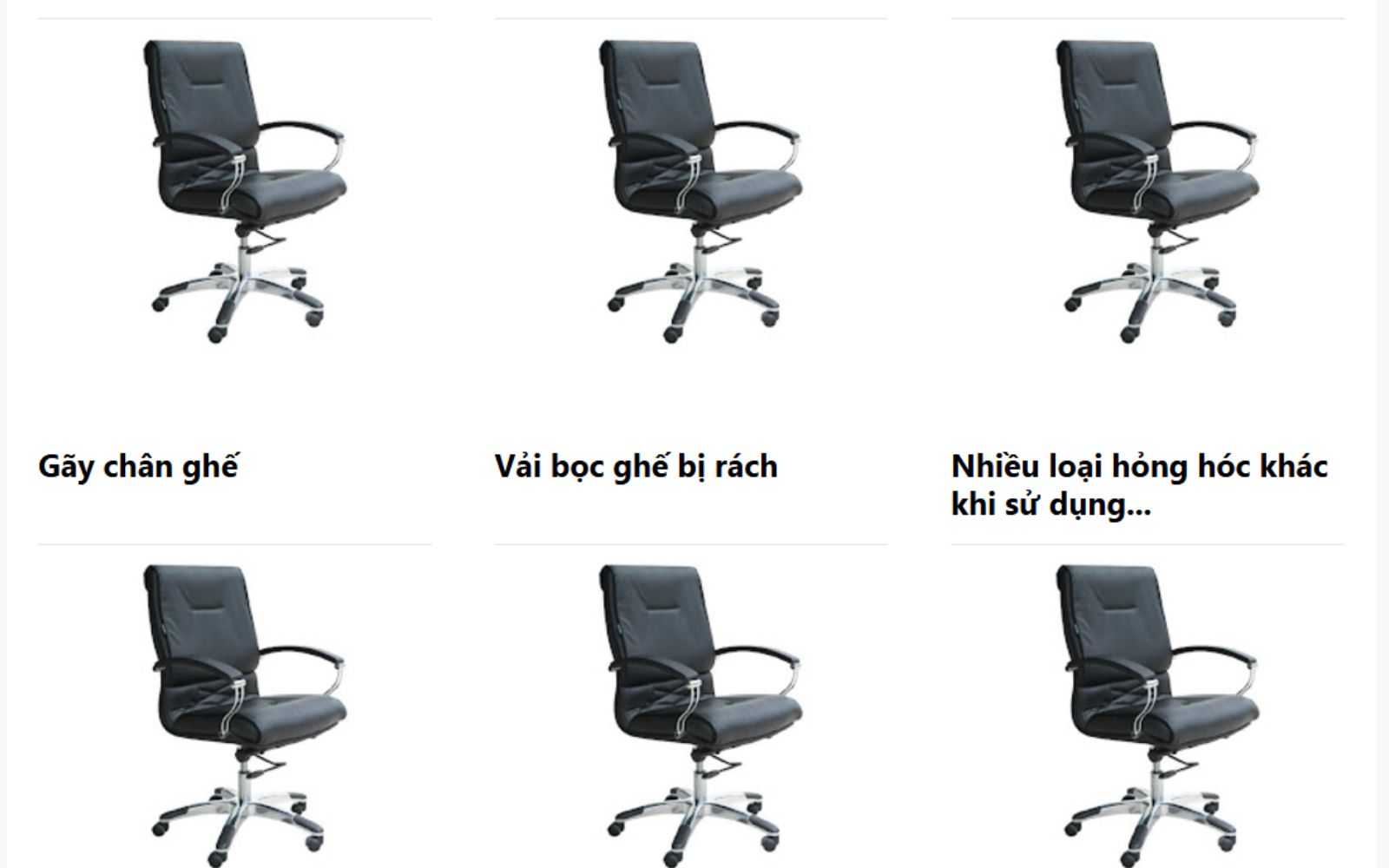 Suaghevanphong chuyên bán phụ tùng ghế xoay văn phòng