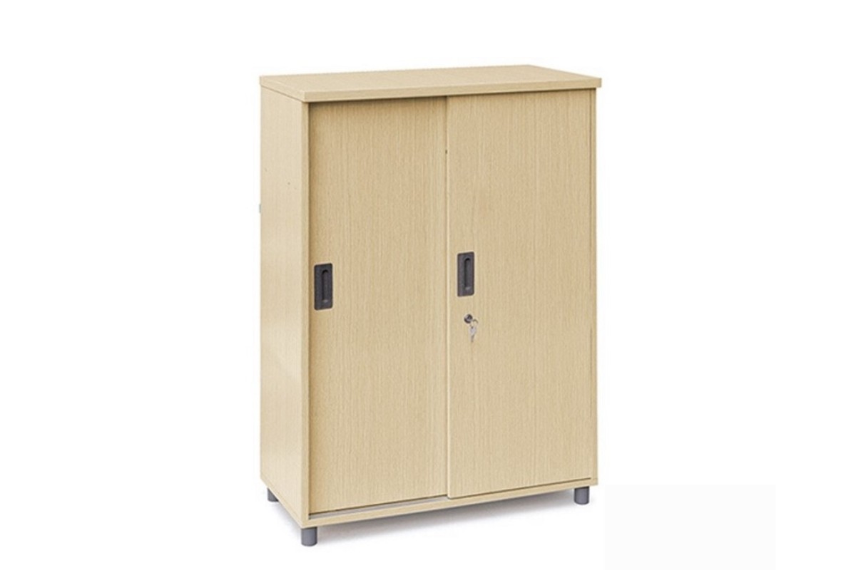 Tủ hồ sơ cửa lùa bằng gỗ