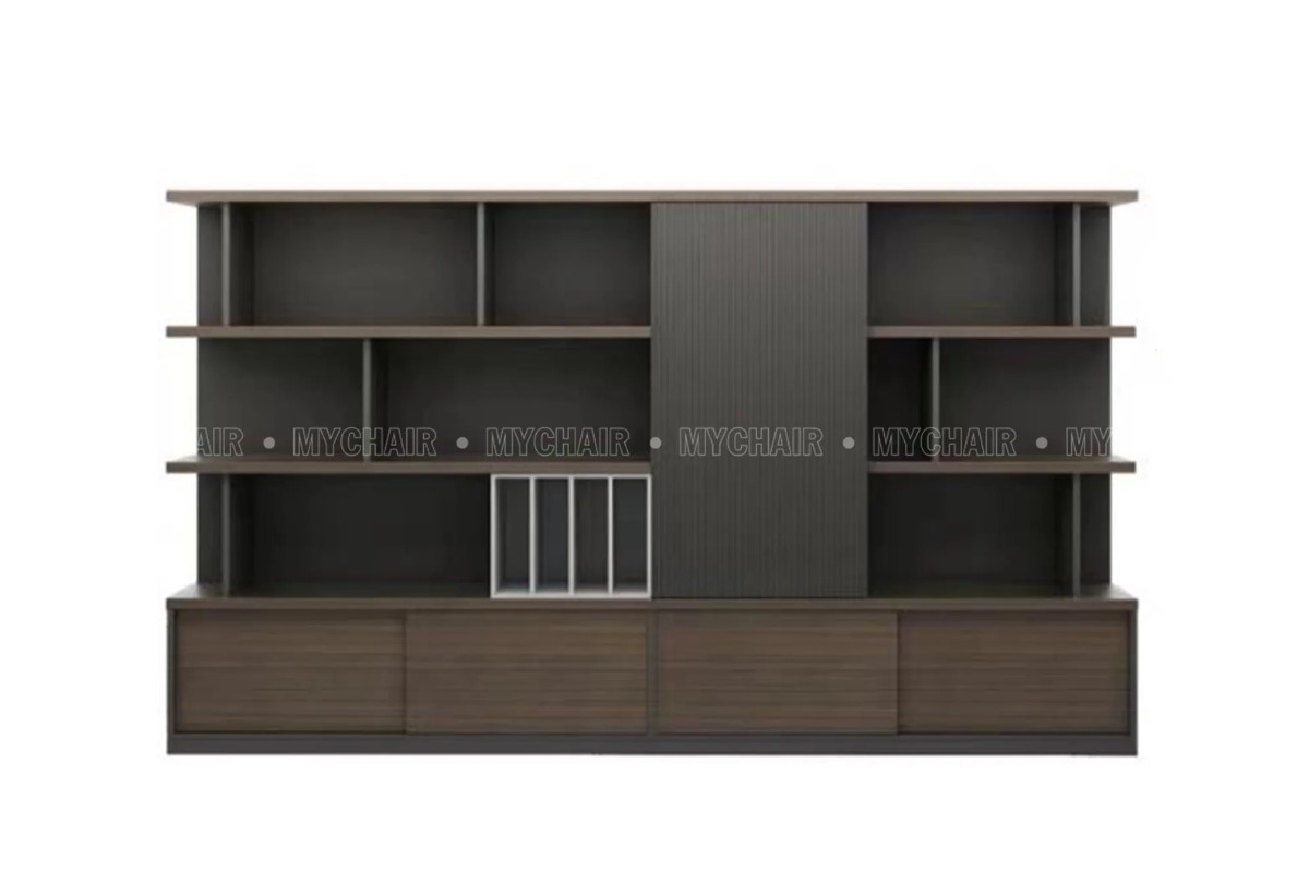Tủ tài liệu màu đen NBLD02-TL