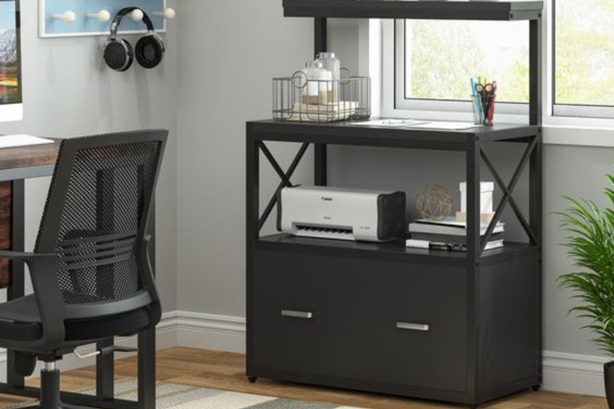 Tủ tài liệu thấp cánh lửng hiện đại