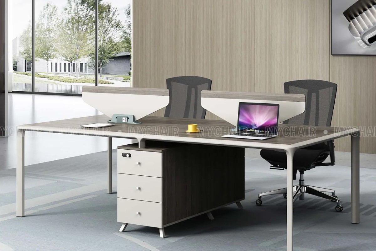 Bàn làm việc bằng gỗ công nghiệp MyChair MC68D-1