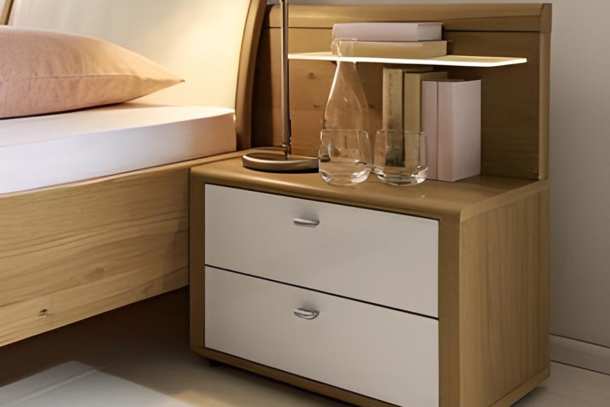 Bàn trà cố định đầu giường tiện dụng