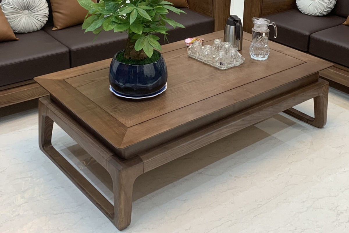 Bàn trà sofa gỗ đẹp mắt
