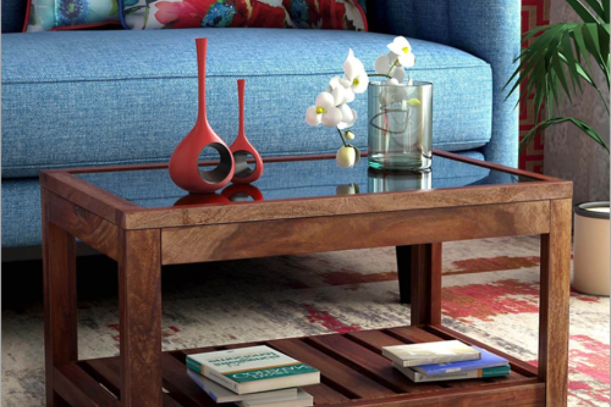 Bàn trà sofa gỗ cổ điển