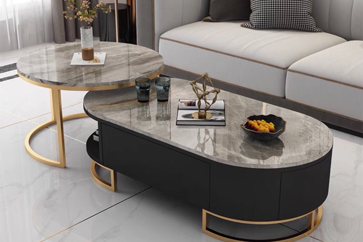 Bàn trà sofa hiện đại tối giản