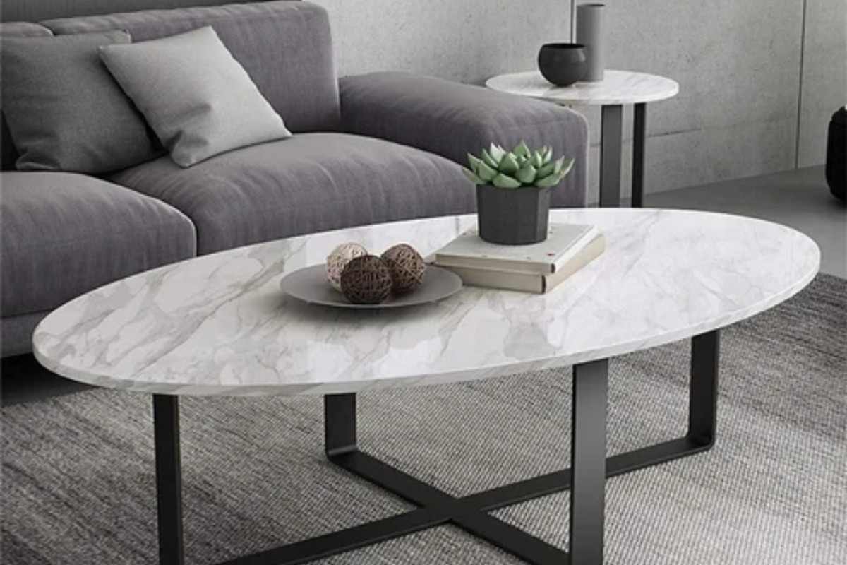 Bàn trà sofa mặt đá đẹp mắt