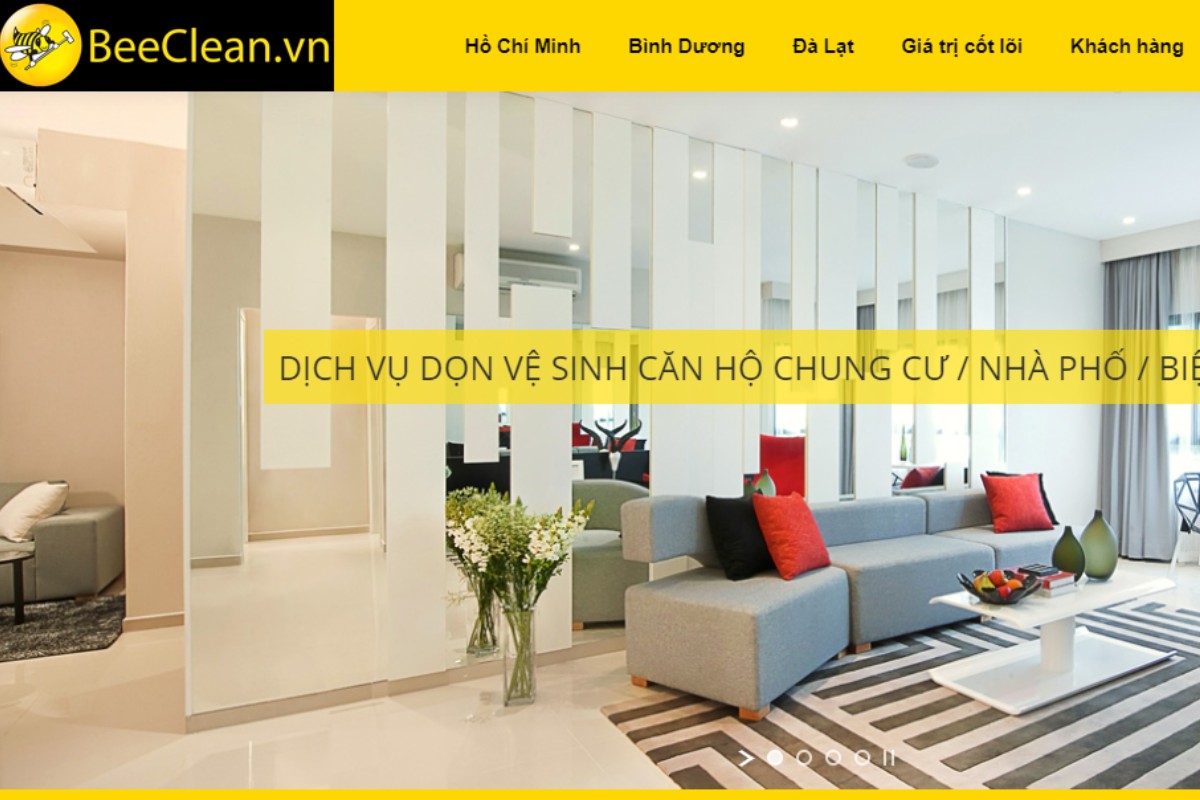 Bee Clean - Đơn vị chuyên giặt ghế sofa chuyên nghiệp tại TPHCM