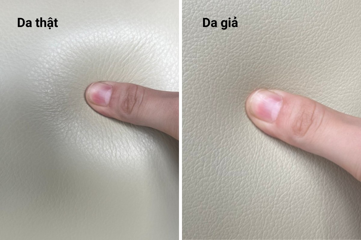 Chạm vào sofa để xác định