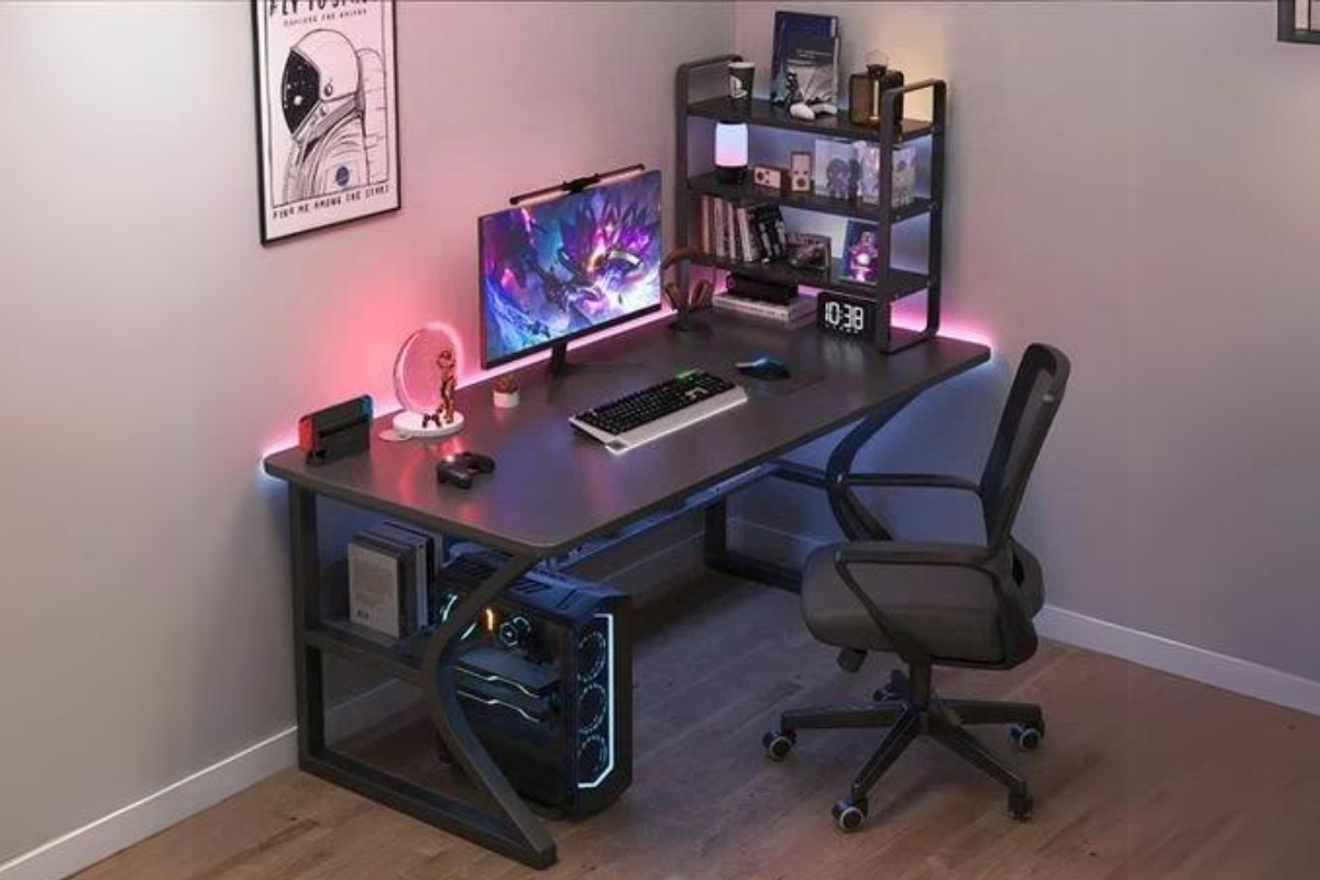 Bàn làm việc gaming chữ K