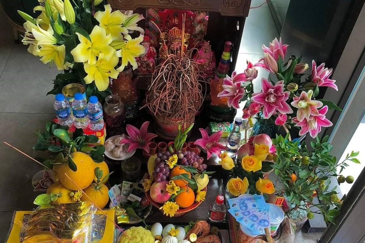 Cúng ông thần tài, Thổ công