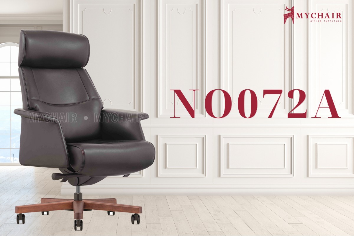 Mẫu ghế chân xoay gỗ cao cấp MyChair NO072A