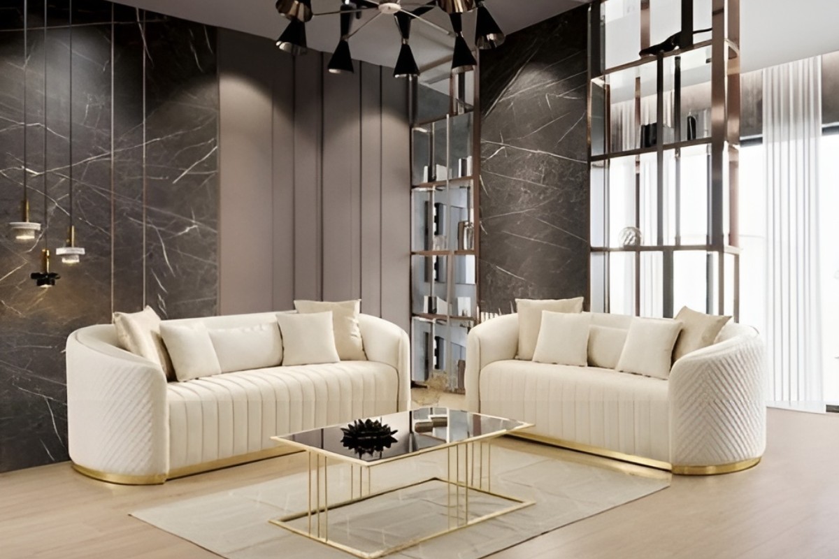 Mẫu sofa nhung lụa đẹp