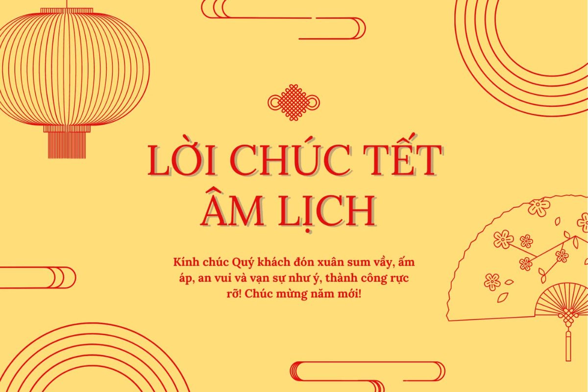 Gửi lời chúc tri ân khách hàng vào dịp Tết