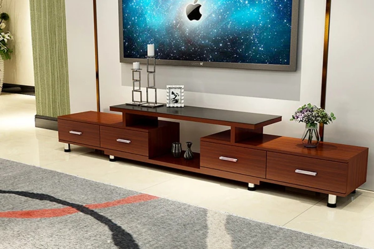 Kệ gỗ tivi phủ Laminate