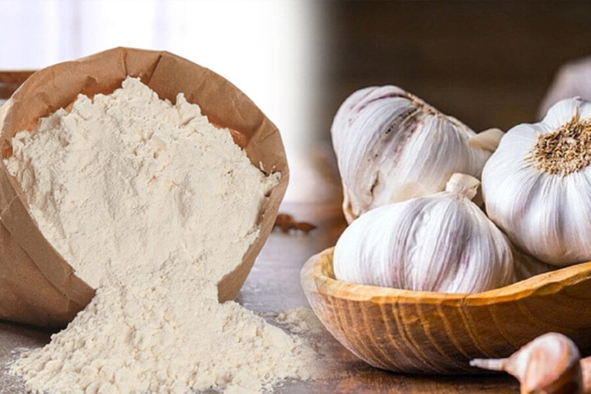 Khử mùi sơn gỗ bằng bột mì và tỏi