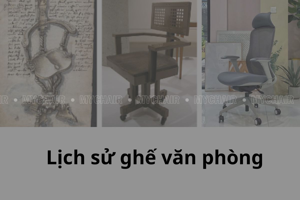 Khám phá lịch sử của ghế văn phòng 