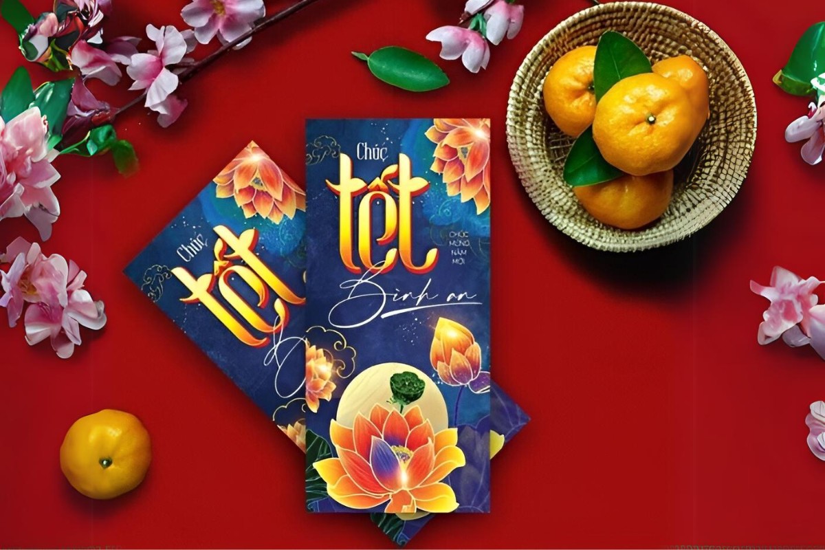 Mẫu lì xì Tết cho doanh nghiệp