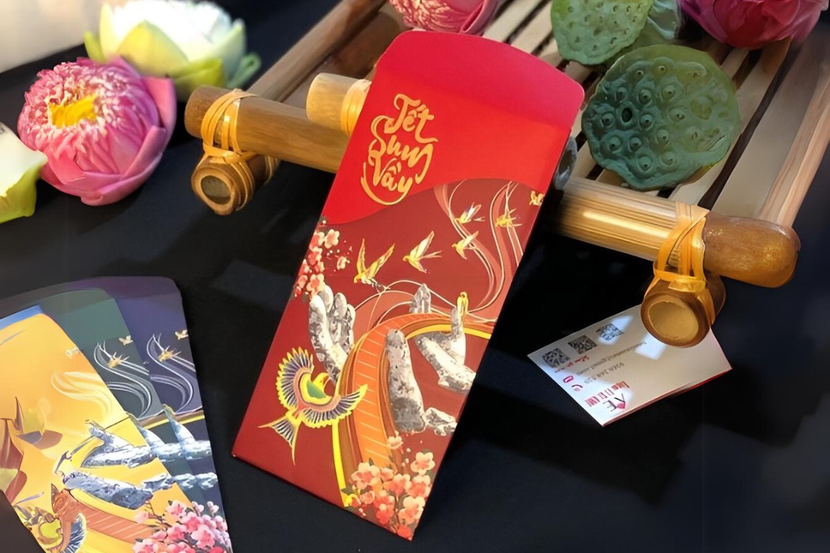 Bao lì xì doanh nghiệp với thiết kế mới lạ