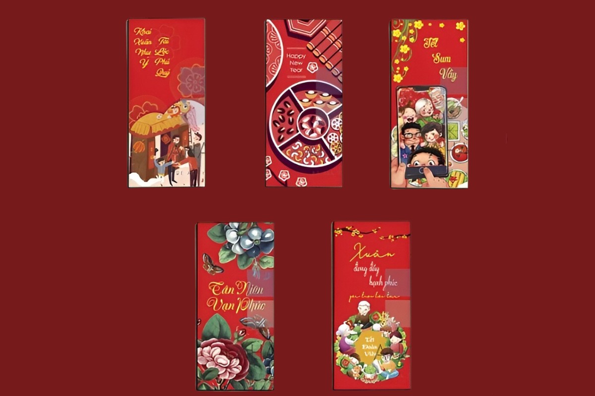 Bao lì xì đẹp mắt cho doanh nghiệp