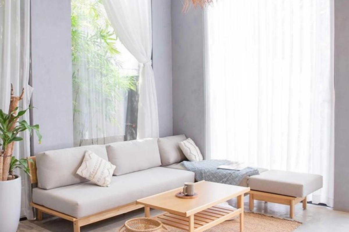 Sofa phòng khách nhỏ mang lại sự ấm áp