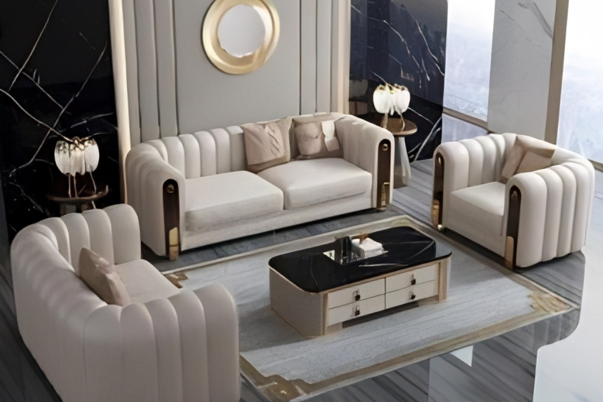 Sofa phòng khách bọc da hợp xu hướng