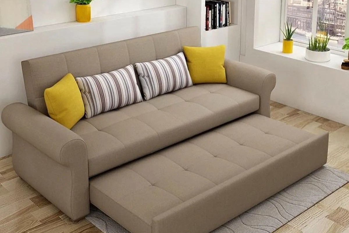 Sofa giường gấp và hơi giá thành hợp lý, phù hợp nhiều nhu cầu